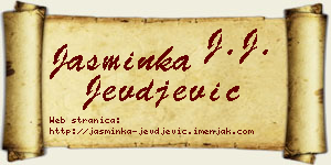 Jasminka Jevđević vizit kartica